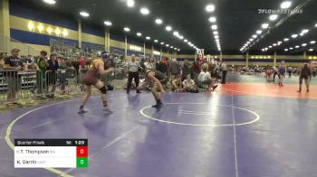 Match - Trey Thompson, Big Sports Academy vs Kristopher Darrin, Castro Valley