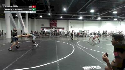 130 lbs Round Of 16 - Santino Otero, Winslow Bloodline vs Francisco Alvarado, Scotsmen WC