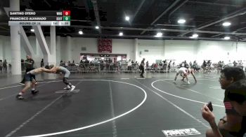 130 lbs Round Of 16 - Santino Otero, Winslow Bloodline vs Francisco Alvarado, Scotsmen WC