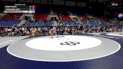 150 lbs Cons. Sub-rd Of 32 - Jaiden Finger, AZ vs Nathaniel Park, GA