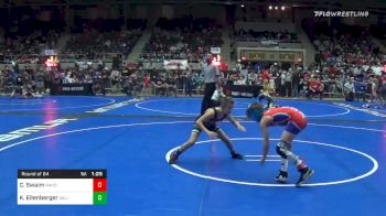 80 lbs Prelims - Cohen Swaim, Randall Youth WC vs Kaiden Eilenberger, Salina WC