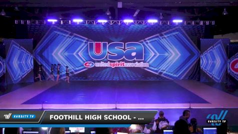 Foothill High School - FOOTHILL HIGH SCHOOL [2022 Junior Varsity - Song/Pom - Advanced] 2022 USA Nationals: Spirit/College/Junior