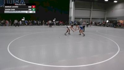 120 lbs Cons. Rd Of 64 - Marius Lucero, Socorro High School Wrestling vs Jaxon Case, Iowa