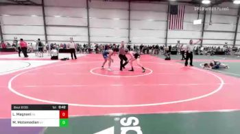 113 lbs Consi Of 32 #1 - Luke Magnani, PA vs Matthew Motamedian, NY