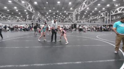 152 lbs Round 4 (6 Team) - Genesis Gebhart, Central Pennies Power vs Avery Earnest, BC Lady Predators