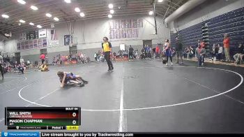 58 lbs Round 3 - Mason Chapman, JET vs Will Smith, Carolina Reapers