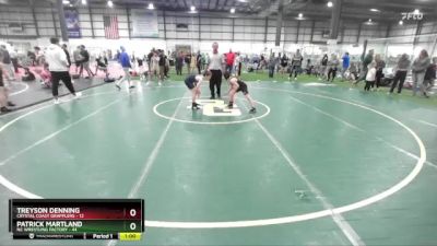 80/85 3rd Place Match - Patrick Martland, NC Wrestling Factory vs Treyson Denning, Crystal Coast Grapplers