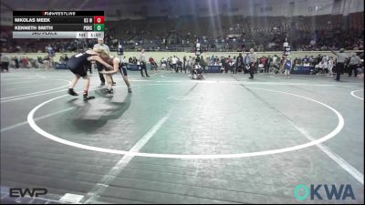 130 lbs 3rd Place - Nikolas Meek, D3 Wrestling Cluib vs Kenneth Smith, Ponca City Wildcat Wrestling