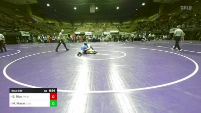 192 lbs Consolation - Brock Rios, Frontier vs Mark Marin, Clovis