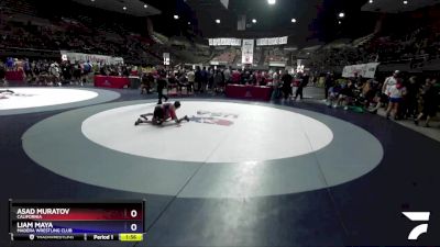 71 lbs Cons. Round 1 - Asad Muratov, California vs Liam Maya, Madera Wrestling Club