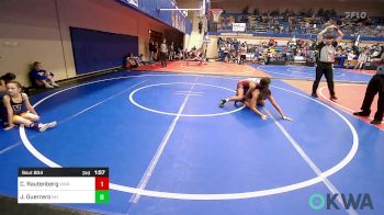 126 lbs Quarterfinal - Teric Hussaini, Tulsa Blue T Panthers vs James Perez, Wagoner Takedown Club