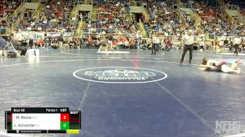 142 lbs Champ. Round 1 - Maycee Boyce, Minot vs Lois Schneider, Central Cass