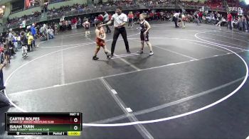 105 lbs Quarterfinal - Isaiah Tarin, Chase County Wrestling Club vs Carter Rolfes, League Of Heroes Wrestling Club