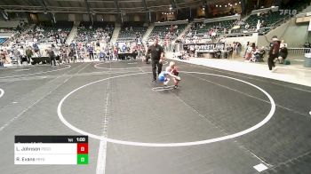 40 lbs Consi Of 8 #2 - Lucas Johnson, Pocola Youth Wrestling vs Rafe Evans, Pryor Tigers