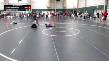70 lbs Cons. Semi - Axton Anderson, West Point Wrestling Club vs Quinton Weihing, Sherman Challengers