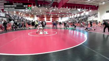 120 lbs Quarterfinal - Carmine Sipper, Ruthless WC vs Cade Collins, Southern Regional