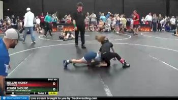 58 lbs Round 2 - Bellah Richey, Team Tiger vs Fisher Smouse, Eastside Youth Wrestling