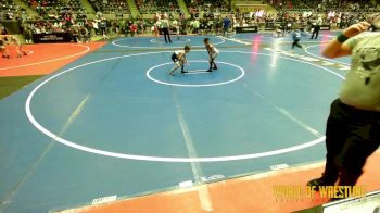 55 lbs Consi Of 16 #2 - Zayden Ayala, Sebolt Wrestling Academy vs Jude Whitney, Standfast