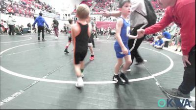 46 lbs Consi Of 16 #2 - Beckham McKaig, Standfast vs Pryor Arnold, Cowboy Wrestling Club