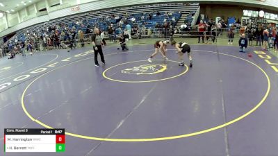 14U Boys - 105 lbs Cons. Round 3 - Matt Harrington, Bad Karma Wrestling Club vs Hawke Garrett, Team Nazar Training Center