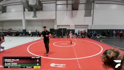 75 lbs Semifinal - Drake Pallan, 3F Wrestling vs Slade Ward, NB Elite Wrestling Club