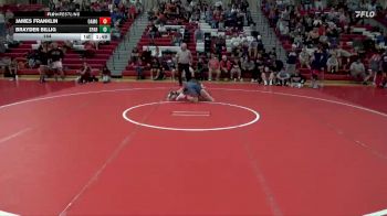 144 lbs Round 2 (4 Team) - JAMES FRANKLIN, Oak Mountain vs Brayden Billig, Sparkman