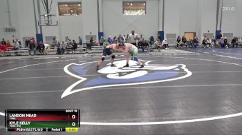 157 lbs Champ. Round 1 - Kyle Kelly, York (PA) vs Landon Mead, Thiel