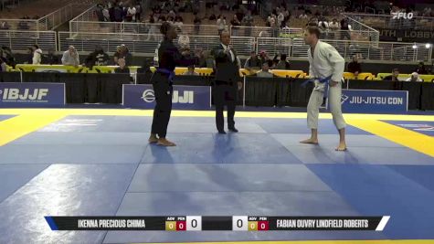 Fabian Ouvry Lindfield Roberts vs Ikenna Precious Chima 2025 Pan Jiu Jitsu IBJJF Championship