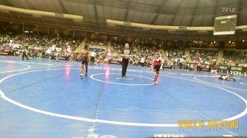 61 lbs Consi Of 16 #2 - Cameron Doroshenko, Mat Assassins vs Kal Thompson, Purler Wrestling