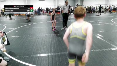 72/78 Quarterfinal - Jackson Kinsman, N/a vs Jorge Lee, Fort Stewart Wrestling Club