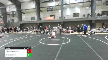 123 lbs Round Of 16 - Trevor Richardson, Mat Demon WC vs Braiden Riveira, Regulators Wrestling Club