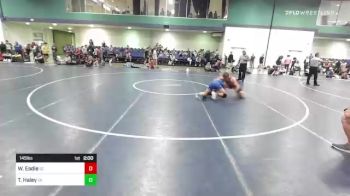 145 lbs Consi Of 64 #1 - Weston Eadie, SC vs Tyler Haley, VA