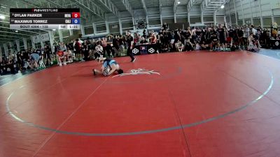 132 lbs Cons. Round 7 - Dylan Parker, Nevada vs Maximus Torrez, California