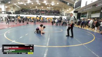 115 lbs Cons. Semi - Brendan Nguyen, Meridian vs Kaden Nokes, Garden Valley