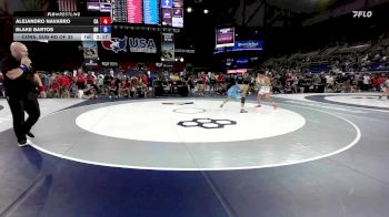 138 lbs Cons. Sub-rd Of 32 - Alejandro Navarro, CA vs Blake Bartos, OH