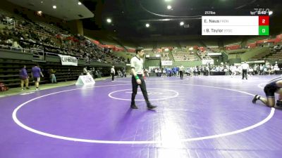 217 lbs 7th Place - Ethan Naus, Frontier vs Bradley Taylor, Stockdale