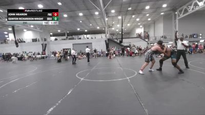 285 lbs Round 1 (6 Team) - John Hearon, Pride WC vs Quinton Richardson-Wright, Team Darkhorse