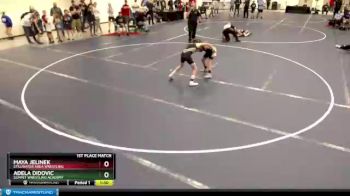 1st Place Match - Adela Didovic, Summit Wrestling Academy vs Maya Jelinek, Stillwater Area Wrestling