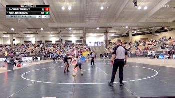 A 132 lbs 5th Place Match - Zachary Murphy, Tullahoma High School vs Skylar Hedges, Fairview High School