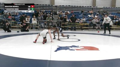 75 lbs Cons. Rd Of 16 - Braxton Newell, The Best Wrestler vs Kingston Reed, Raw Wrestling Club