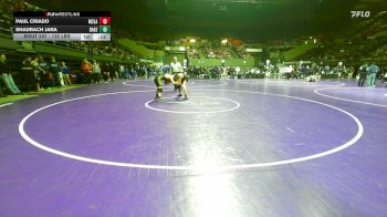 132 lbs Consi Of 16 #1 - Paul Criado, McLane vs Shadrach Jara, Bakersfield Christian