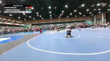 165 lbs Prelim - Myles Casillas, Bella Vista vs Andrew Peterson, Beyer