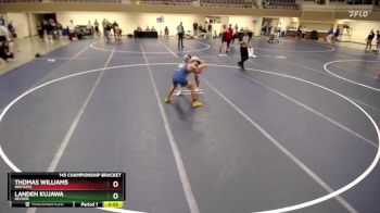 145 Championship Bracket Cons. Round 4 - Thomas Williams, Wayzata vs Landen Kujawa, Becker