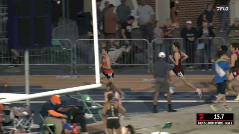 Men's 1500m Invite, Heat 2