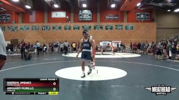 165 lbs Champ. Round 1 - Armando Murillo, Cerritos vs Andrew Jimenez, Fresno (Club)