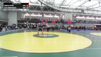 145 lbs Consi Of 8 #1 - Amelia Auten, St Joseph vs Alec Bedingfield, Montville