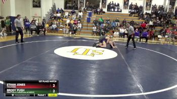 152 lbs 1st Place Match - Brody Pugh, Prattville Christian Academy vs Ethan Jones, Tallassee