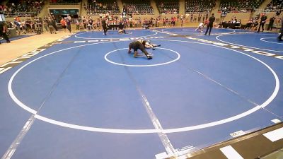 80 lbs Round Of 16 - Tajuan Davis, Team Tulsa Wrestling Club vs Bishop Louie, Pin-King All Stars