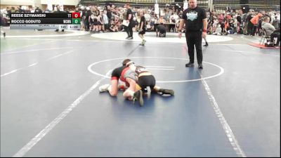 61 lbs Rr Rnd 6 - Reese Szymanski, Team Tugman - ESC vs Rocco Goduto, Wrecking Crew Wrestling Academy - ESC
