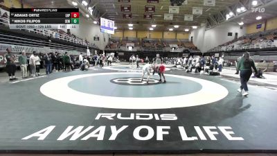 126 lbs Consolation - Adaias Ortiz, Lake Highland Prep vs Nikos Filipos, Wyoming Seminary